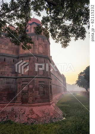 red fort fortress wall 62115232