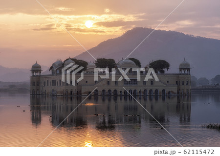 jal mahal water palace sunrise 62115472