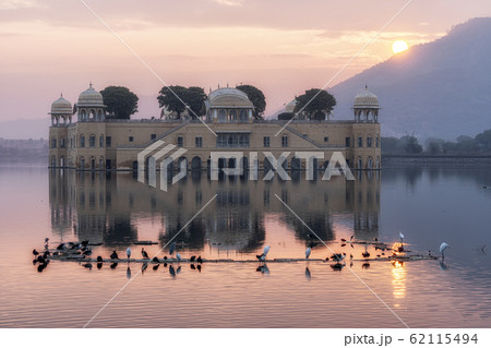 jal mahal water palace sunrise jal mahal water palace sunrise 62115494
