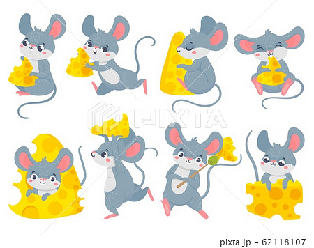 cute mice cartoon