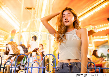 Traveler Asian blogger women travel in Bangkok, 62118973