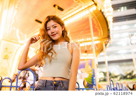 Traveler Asian blogger women travel in Bangkok, 62118974