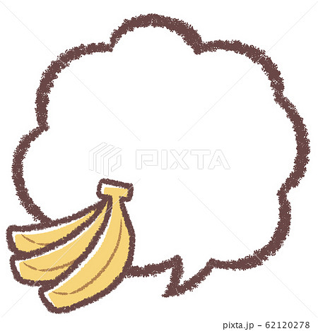 バナナフレームのイラスト素材