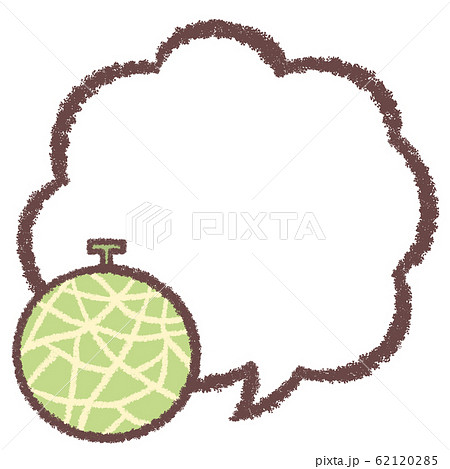 メロンフレームのイラスト素材