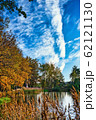 Autumn scene with view over small pond 62121130
