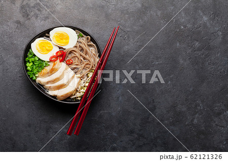 Asian noodle ramen soup Asian noodle ramen soup 62121326