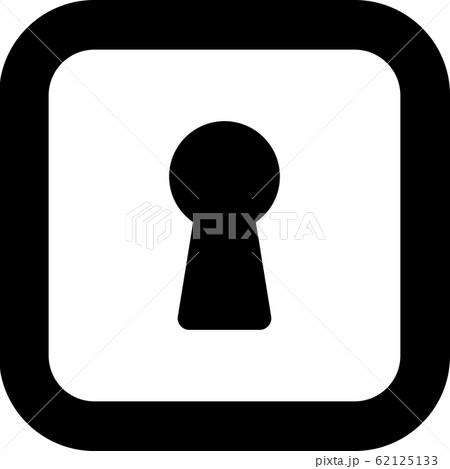 鍵穴のイラスト素材