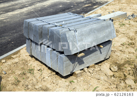 large and long concrete curbs large and long concrete curbs 62126163