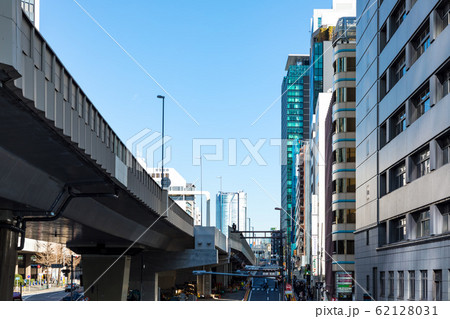 (東京都-都市風景)渋谷駅東口から見る風景６ 62128031