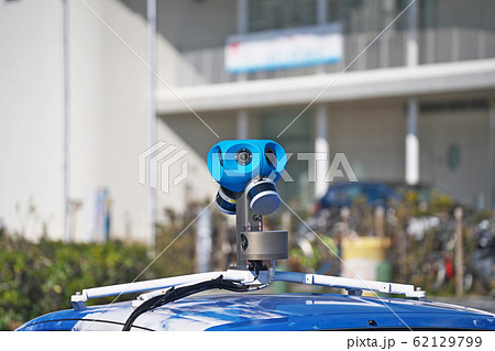 グーグルストリートビュー撮影車　全天球カメラ 62129799
