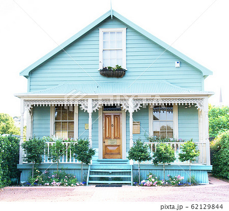 外国の家の写真素材