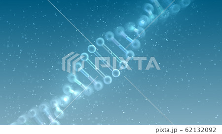 DNA 遺伝子 染色体 二重らせん バイオ 医療 科学 テクノロジー 背景 バックグラウンド 62132092
