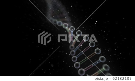 DNA 遺伝子 染色体 二重らせん バイオ 医療 科学 テクノロジー 背景 バックグラウンド 62132105