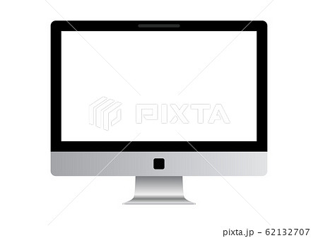 デスクトップパソコン-白背景 デスクトップパソコン-白背景 62132707