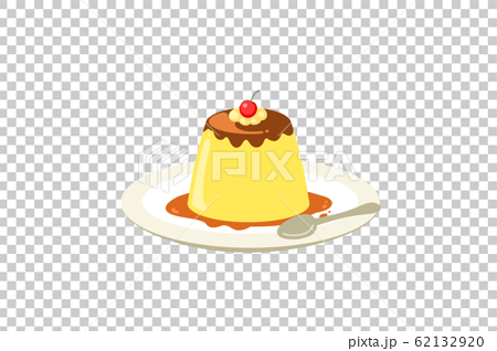 Pudding cartoon - Stock Illustration [62132920] - PIXTA