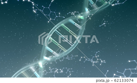 DNA 遺伝子 染色体 二重らせん バイオ 医療 科学 テクノロジー 背景 バックグラウンド 62133074