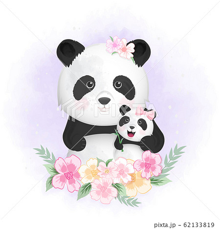 Mom Baby Panda: Over 1,111 Royalty-Free Licensable Stock Illustrations &  Drawings | Shutterstock