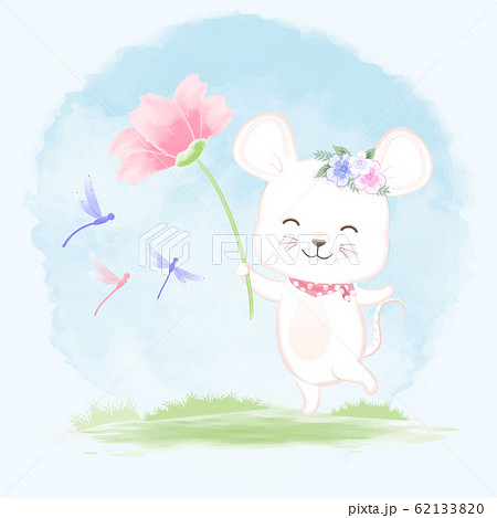 cute baby mouse drawing
