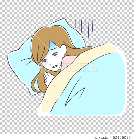 不眠 女性 不眠 女性 62136055