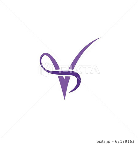 V Letter icon Template vector 62139163