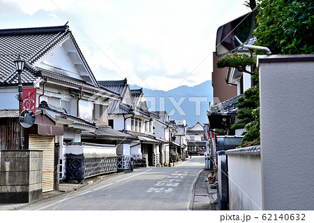 白壁土蔵の街並み　うきは市吉井町 62140632