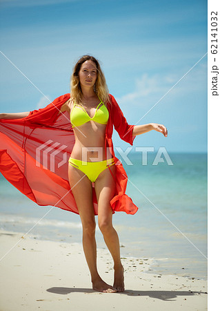 Very beautiful slim woman with a perfect figure 62141032