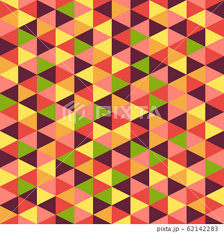 abstract colorful geometric graphic pattern designのイラスト素材 PIXTA