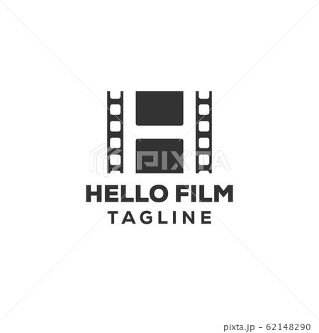 letter h film strom logo vector illustration design 62148290