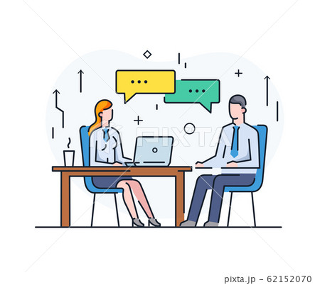 Female boss partners discuss. work on a startup Female boss partners discuss. work on a startup 62152070