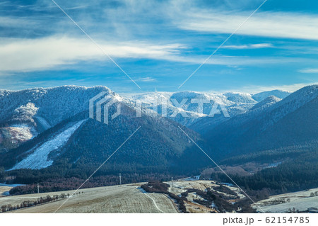 Snowy winter landscape. 62154785