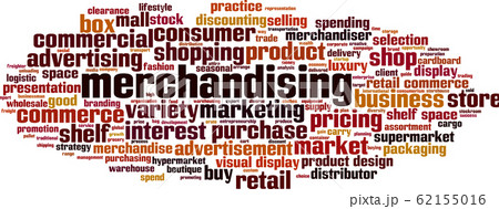 Merchandising word cloud Merchandising word cloud 62155016