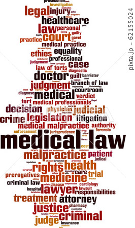 Medical law word cloud 62155024