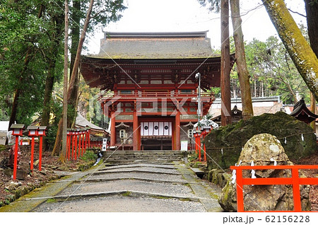 滋賀県大津市坂本 日吉大社の東本宮楼門 滋賀県大津市坂本 日吉大社の東本宮楼門 62156228