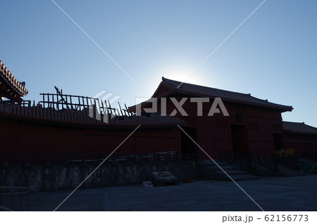 首里城　火災で一部焼失した建物 62156773