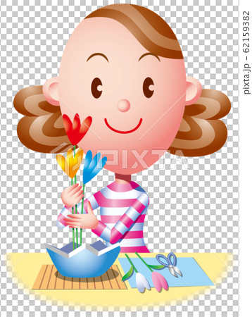 お母さんの生け花 お母さんの生け花 62159382