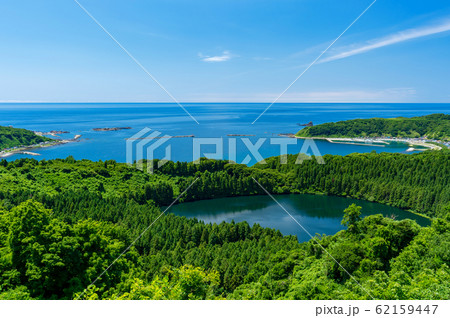 【秋田県男鹿半島】八望台から眺める日本海の絶景 【秋田県男鹿半島】八望台から眺める日本海の絶景 62159447