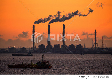《千葉県》京葉工業地域・工場の夜明け 《千葉県》京葉工業地域・工場の夜明け 62159840