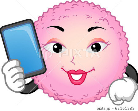 Mascot Egg Cell Ovulation Calculator Illustration 62161535