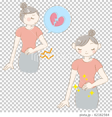 女性 腹痛 精神的 ストレス 改善 笑顔 セット 女性 腹痛 精神的 ストレス 改善 笑顔 セット 62162564