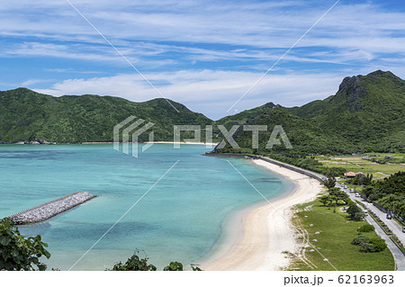 沖縄　渡名喜島　東浜	 62163963