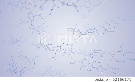 化学式 分子構造 六角形 科学 テクノロジー 3dイラスト 背景 バックグラウンドのイラスト素材