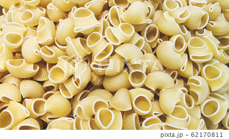Variety of types and shapes of Italian pasta.  62170811