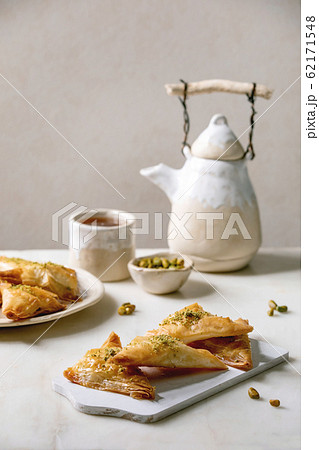Turkish dessert baklava Turkish dessert baklava 62171548