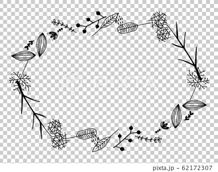 Botanical Frame Stock Illustration