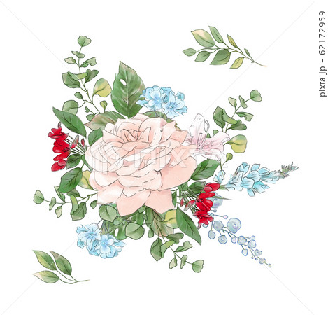 A large set of watercolors tender roses super quality. A large set of watercolors tender roses super quality. 62172959