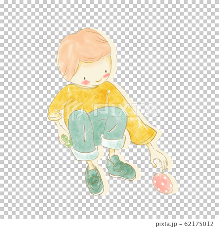 イースターエッグを探す子供3 62175012