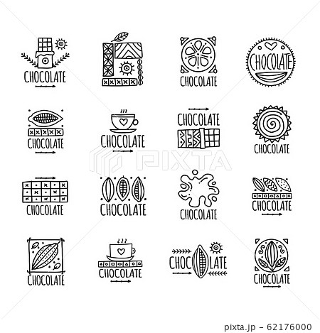 Chocolate, icons collection for your design Chocolate, icons collection for your design 62176000