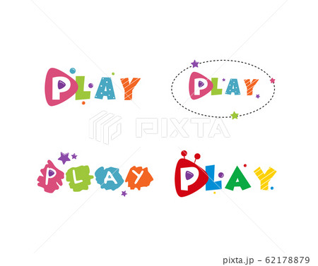 Kids Play Logo Design Vector 62178879