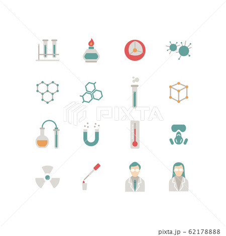 SCIENCE ICON SET SCIENCE ICON SET 62178888