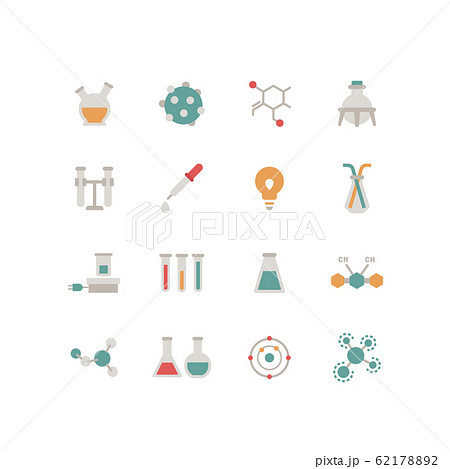 SCIENCE ICON SET 62178892